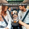 Multipurpose Console Dog Car Seat for Small Dogs & Cats，
