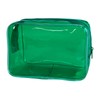 TotePrint Clear PVC Toiletry Bags in 1 Bright Colours Large
