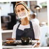 Ciieeo 20pcs Anti-Fog Mask for Chef Nose Mouth Cover Food