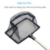 Pawfly 3.8 Inch Telescopic Aquarium Net Fine Mesh Small Fishnet