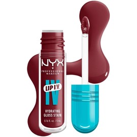 NYX Professional Makeup, Lip IV Tinta para Labios Hidratante con Efecto Gloss- Tono Drippin In Rose (Rosa Nude)