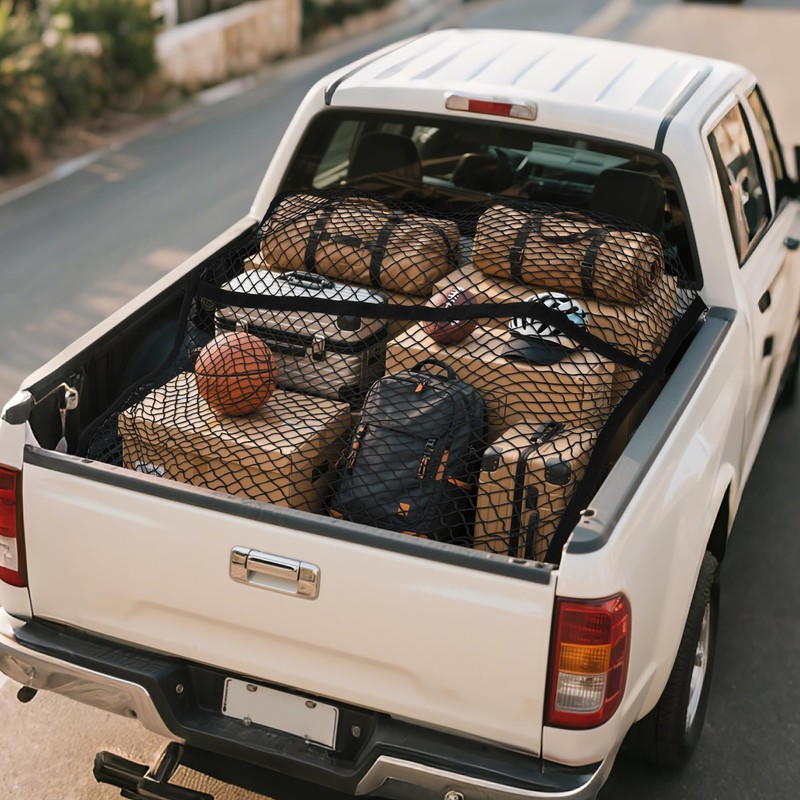 TAUYANG Cargo Net for Pickup Truck Bed for Honda Ridgeline