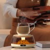 66 W Cup Warmer, Adjustable Temperature, Car Coffee Warmer with