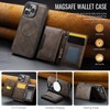 XYAJUANG Compatible with Iphone16 Pro Max，The 2 in 1 Detachable