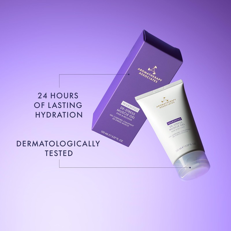 Aromatherapy Associates Warming De-Stress Muscle Gel 150ml | Post-Workout &