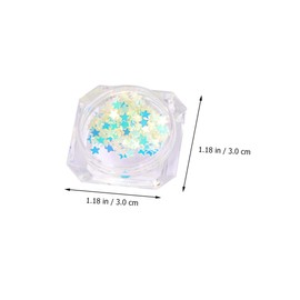 Healvian Nail Art Decorations Creative Sequin Material for Manicure Unique Nail Decor Supplies for Professionals and Home Use Easy to Apply Fun for