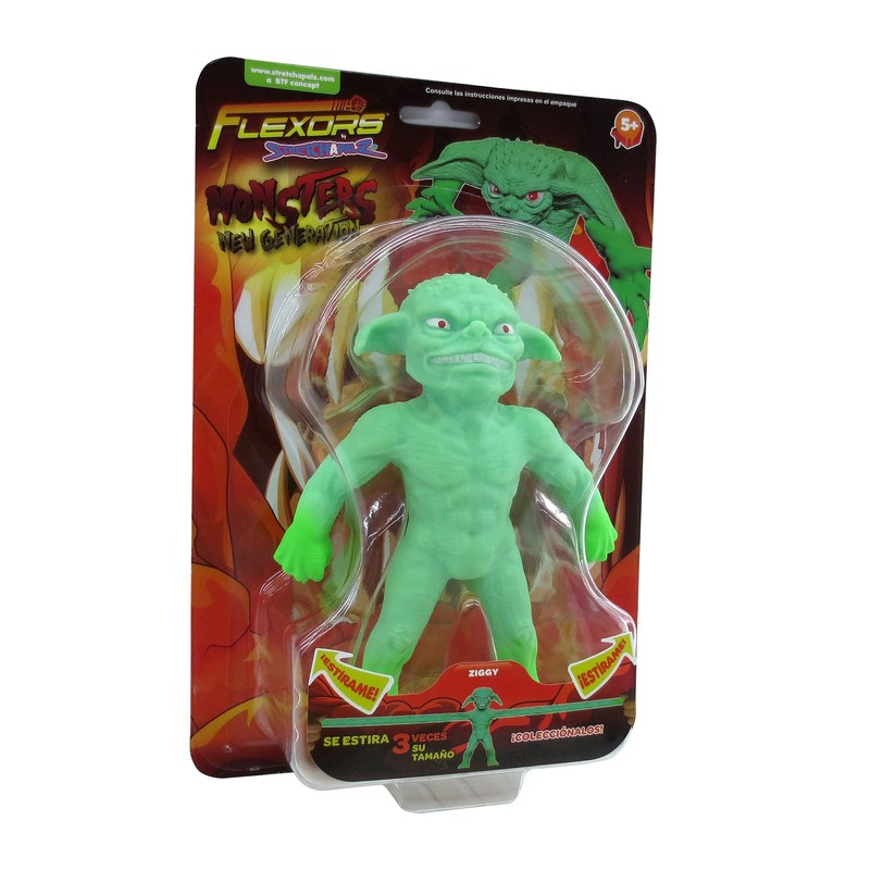 Ruz Figura de Accion Flexors Serie Monsters 6" Ziggy