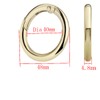 40mm Inner Diameter Spring O-Ring Round Lock Buckle 1.57 Inch