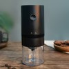 Portable Electric Burr Coffee Grinder Ceramic Blade Burr Grinder USB