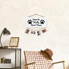 iEFEY Dog Mom Gifts Wooden Hanging Picture Frame, Dogs Parents