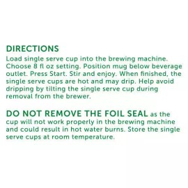 Red Rose Decaf Black Tea Single Serve Cups for Keurig K Cup Brewers - 12ct