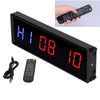 LED Interval Timer Gym Workout Count Down/Up Clock Stopwatch for