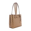 GUESS Katya Multi Compartment Tote, Latte Logo