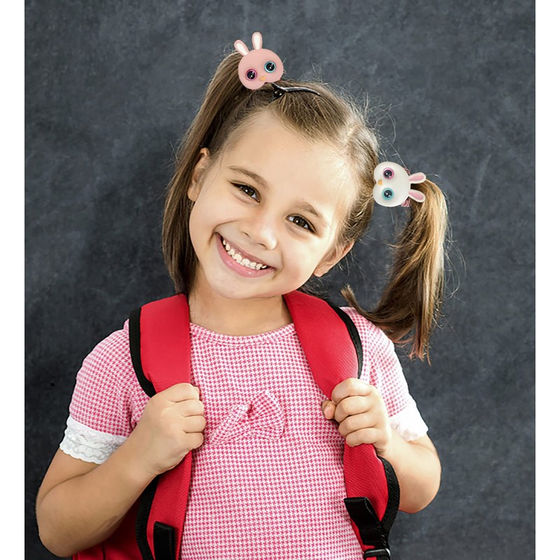 4pcs elástica para cola de caballo,Ligas para cabello niña,cintas para