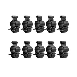 5 Pcs Black Awning Clips,Rope Light Clips,RV Awning Lights,RV Awning Hooks,Pop Up Camper Awning,for Camper/Trailer Rope Lights, Awnings, Screens, Accessories RV Awnings