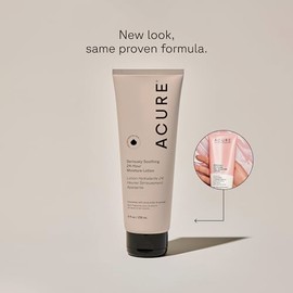 Acure  Crema corporal para piel sensible  Hidrata durante 24 horas  Con aloe, avena y manteca de cacao 236 ml                                         