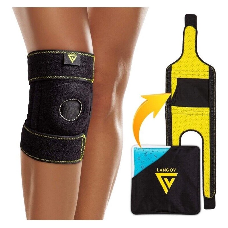 Langov Knee Brace For Knee Pain For Women & Men
