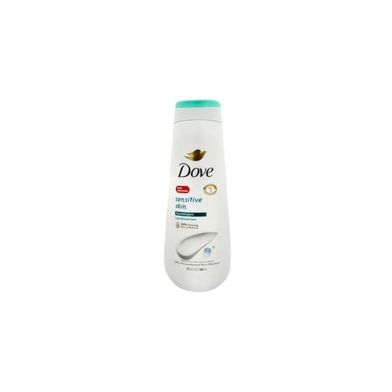 Dove Sensitive Skin Hypoallergenic Body Wash 23 fl oz