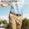 BULLIANT Men Golf Belt, Ratchet Stretch Belt Fully Adjustable For