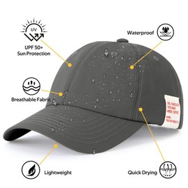 HeyCaps Women's UV Protection Running Cap Sun Protection Head Breathable Adjustable Baseball Cap Summer Outdoor Tennis Golf