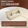 QJPT 2 Pack 3851174015 RV Refrigerator Door Handle Compatible with