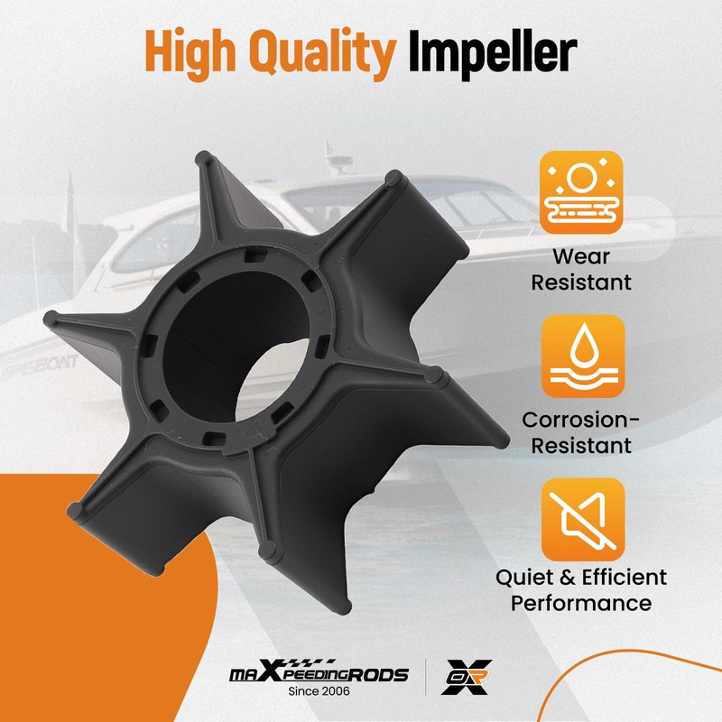 maXpeedingrods 63D-W0078-01-00 Water Pump Impeller Kit for Yamaha