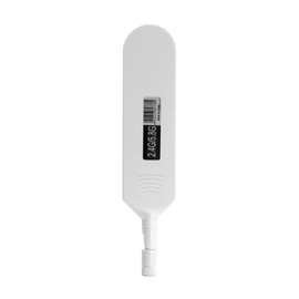 Vecys Dual Band WiFi 2.4GHz 5.8GHz Antenne 18dBi Hohe Verstärkung Omnidirektionale Klebestift Antenne RP SMA Männlicher Stecker Antenne für WiFi Router Wireless Netzwerkkarte(Weiß,1PCS)