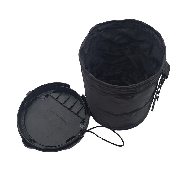 CHENGZI Auto faltbar Mülleimer, schwarz