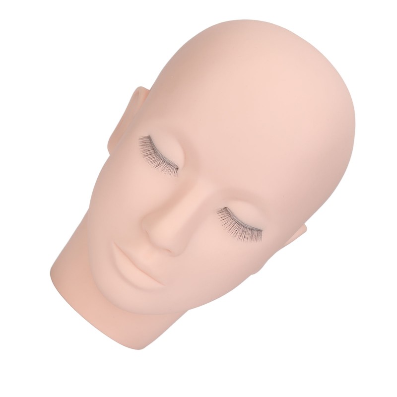 Eyelash Mannequin Head 3 Layers High Density Lash Extension Makeup
