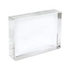 Varotto & Co. EL35384 cm Rectangular Paperweight Crystal 8 x