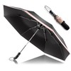 Raplu Large Durable Lightweight Folding Umbrella, Parasol, One Touch, Light