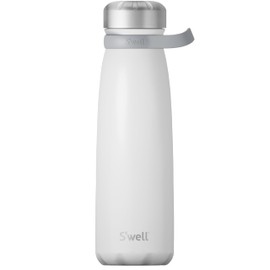 S'well Stainless Steel Traveler With Handle, 40oz, Angel Food, Triple Layered Vacuum Insulated Containers Keeps Drinks Cold for 60 Hours and Hot for 20, BPA Free, Easy Carrying On the Go