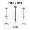 zeyu Farmhouse Pendant Light, 1-Light Pendant Light Fixtures for Kitchen