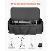 1680D Drum Hardware Carry Bag with Sturdy Handle Smooth Zipper