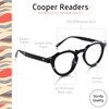 OPTIMUM OPTICAL Readers Glasses Spring-Mounted Hinges Scratch-Resistant Lenses Round Frame