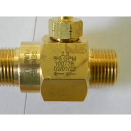 General Pump GP 100776 Pressure Washer Fixed Detergent Chemical Injector 2.3mm 3/8" MPT