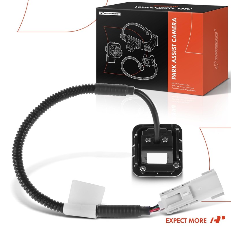 A-Premium Park Assist Camera Rear View Backup Reverse Camera Compatible