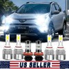Unbranded For 2013-2014 2015 Toyota RAV4 LED Headlight Hi/Lo Beam