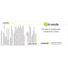 Green Tea * 400 mg / 60 Capsules * Titrated to 50% in Polyphenols