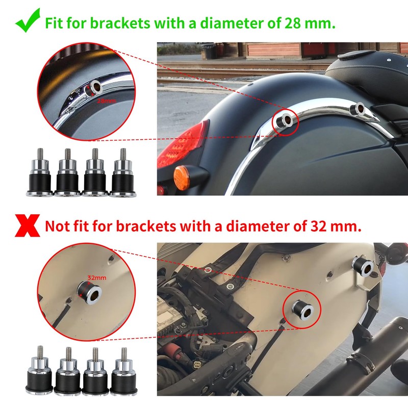 TCMT Quick Release Mount Hardware Spool Fit For Indian Chief