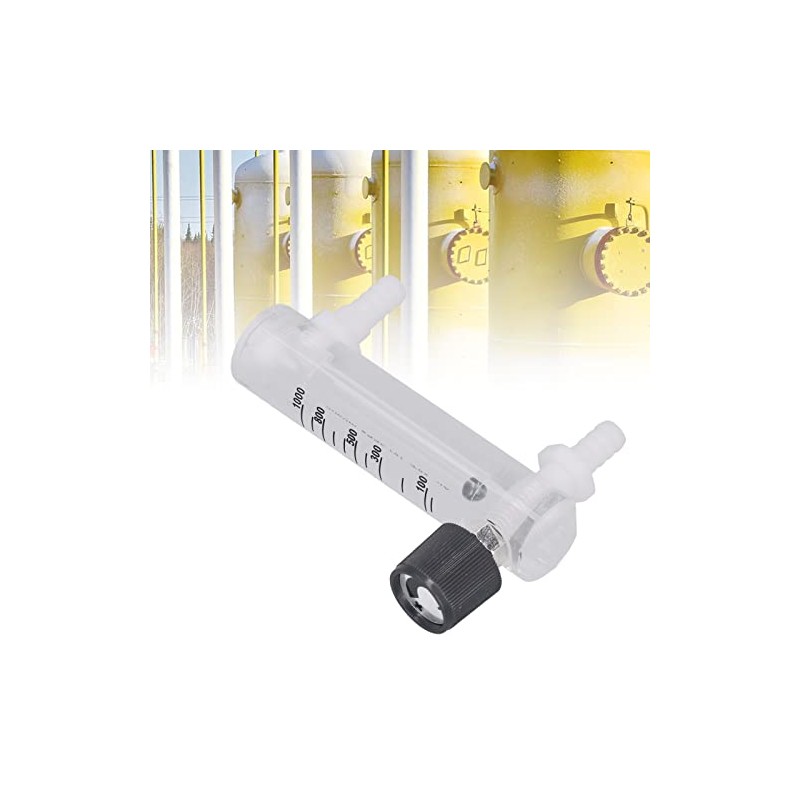 Gas Flow Meter Ml/min Tester, Transparent Gas Tester Flowmeter, Large