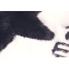 Golf Headcover Iron Cover Faux Fur Star Fluffy Boa (White)