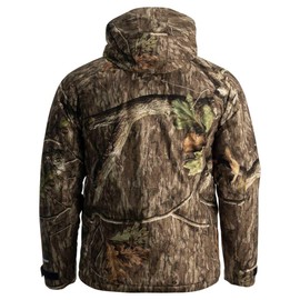 SCENTBLOCKER Shield Series Drencher Men's Insulated Waterproof Hooded Camo Hunting Jacket (MO Country Roots, X-Large)