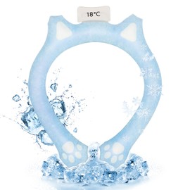 Absdefen Neck Cooler, Ice Neck Ring, Cool Neck Ring, Heatstroke Prevention, Cool, Neck Cooling, Cooling Goods, Freezing, 41°F (18°C), PCM Material, Can Be Used Repeatedly, Adults, Kids, Unisex,