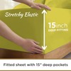 Full XL 100% Microfiber Double Brushed Sheet Set - Extra-Soft,