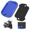 Front Brake Pump Fluid Reservoir Cover Cap Replacement for Cyclone