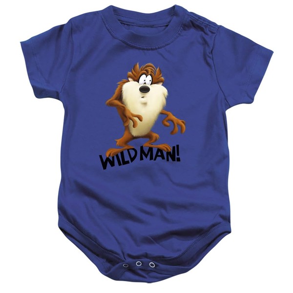 Looney Tunes Taz Wild Man Unisex Infant Snap Suit for