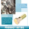 A ABSOPRO Car Turbo Brake Line Bolt Adapter M12x1.25 Thread
