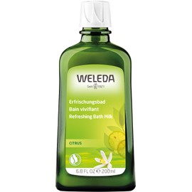 WELEDA Organic Citrus Refreshing Bath, Natural Cosmetics Organic Bath Additive Refreshes and Relaxes Body and Mind with Essential Citrus Oils, Bath Essence with Pleasant Citrus Fragrance (1 x 200 ml)