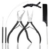 SIVOTE Professional Hair Extension Tools Kit Stainless Steel, Microlink &
